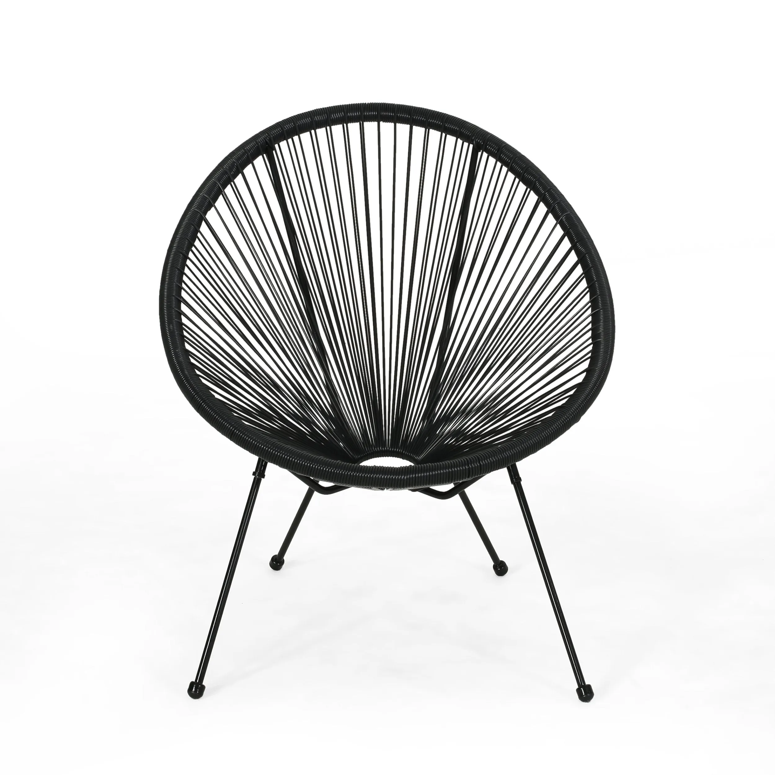 Outdoor Hammock Weave Chair with Steel Frame (Set of 4) - NH109803