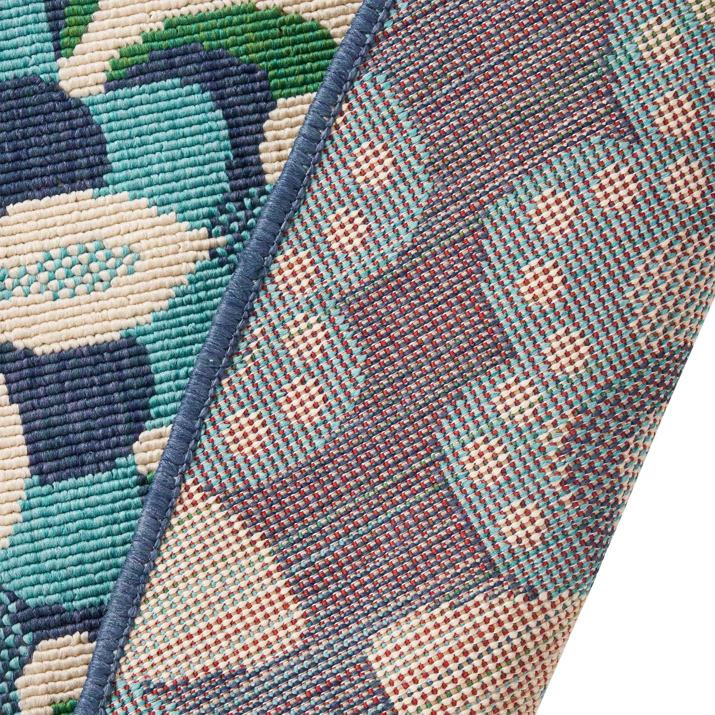 Outdoor Medallion Area Rug - NH855803