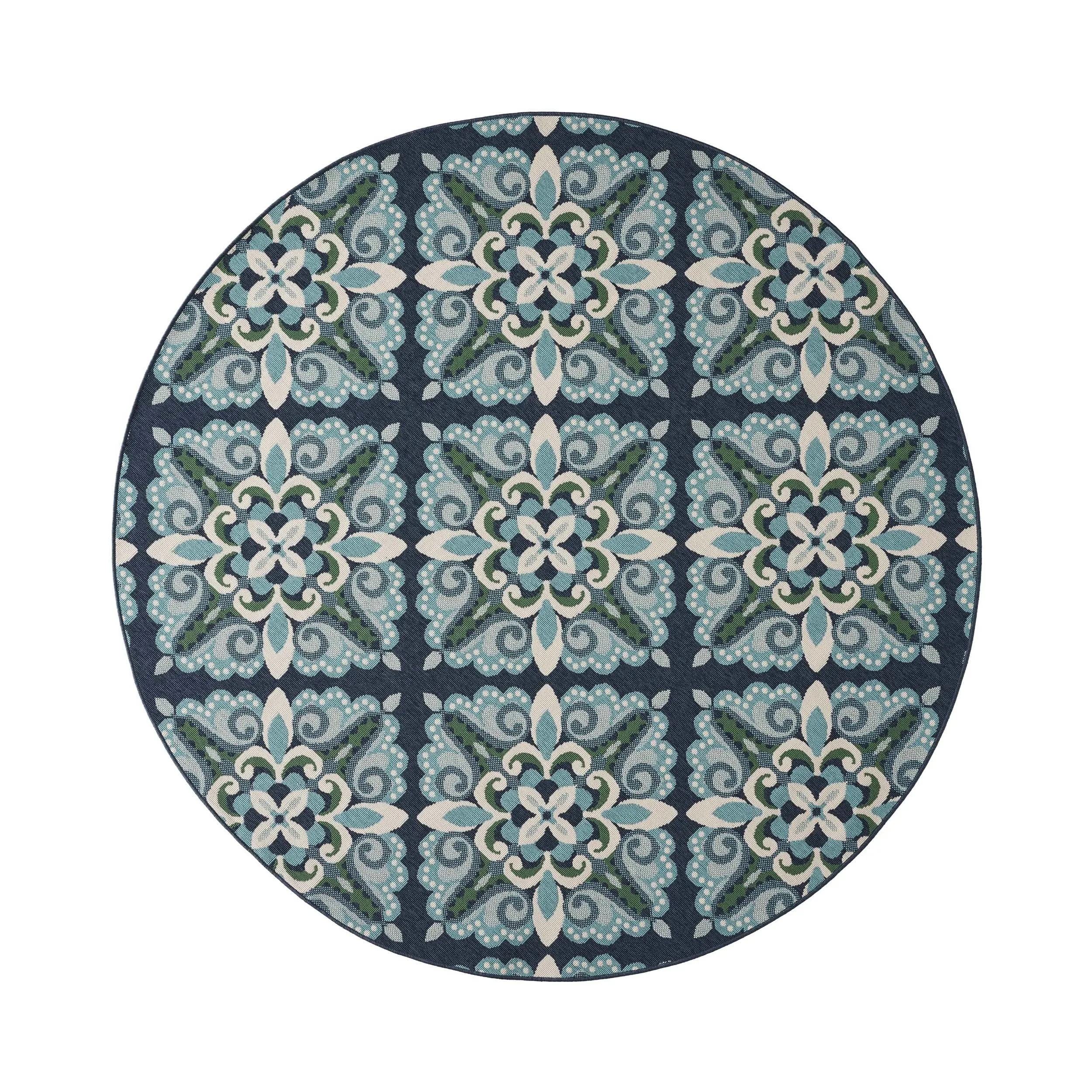 Outdoor Medallion Area Rug - NH855803 patio chairs, outdoor seating