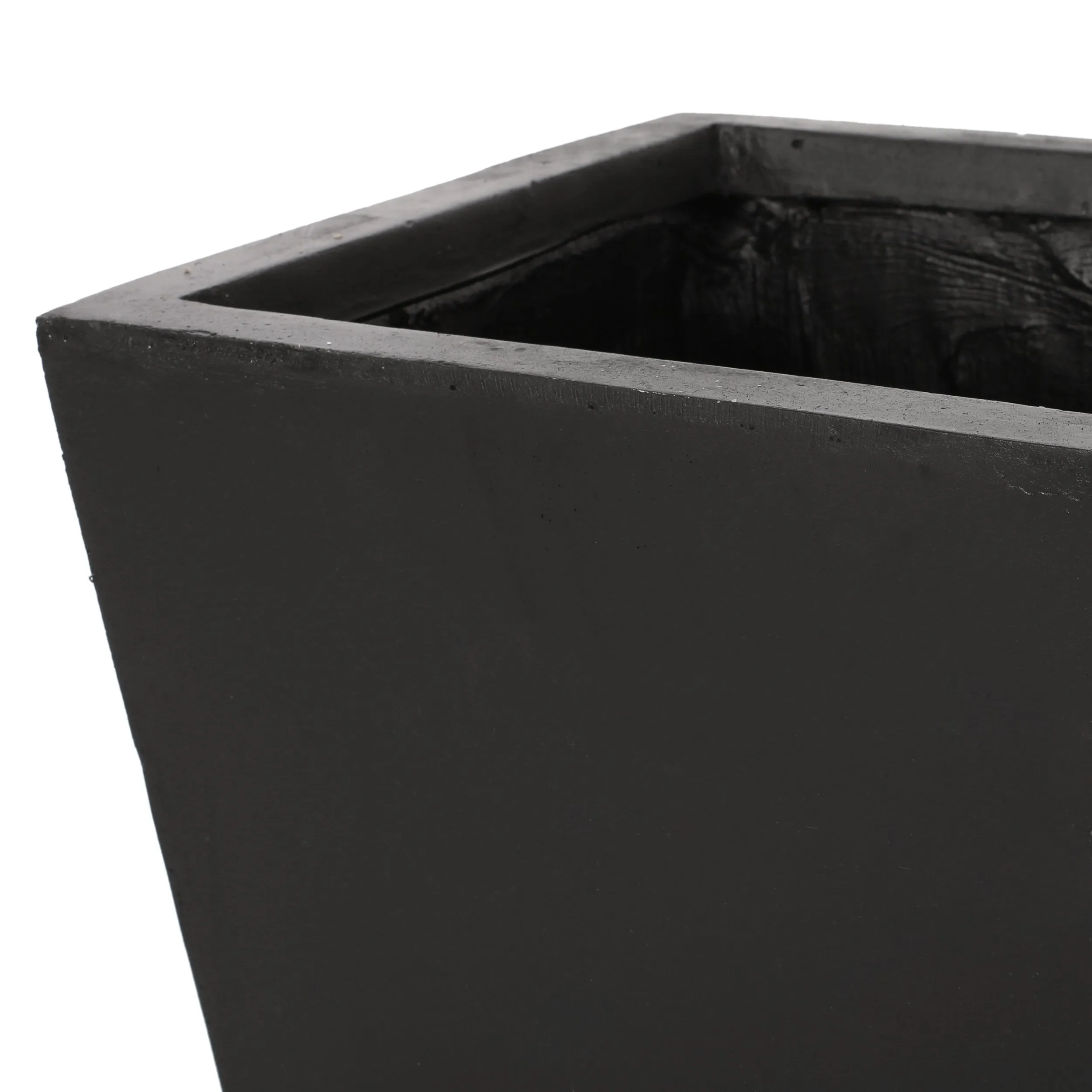 Outdoor Modern Cast Stone Planters (Set of 2) - NH147413
