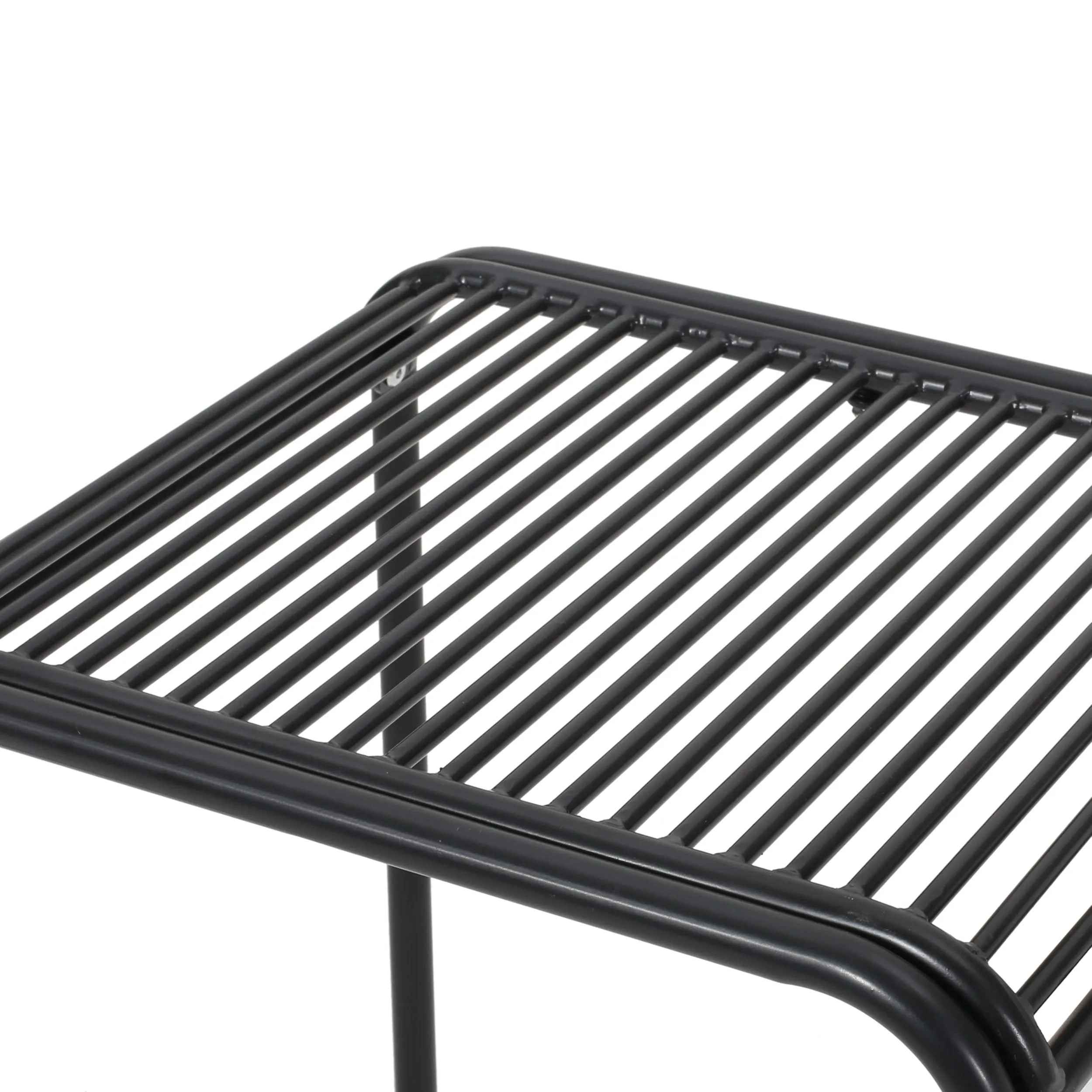 Outdoor Modern Iron 2 Seater Chat Set - NH627013