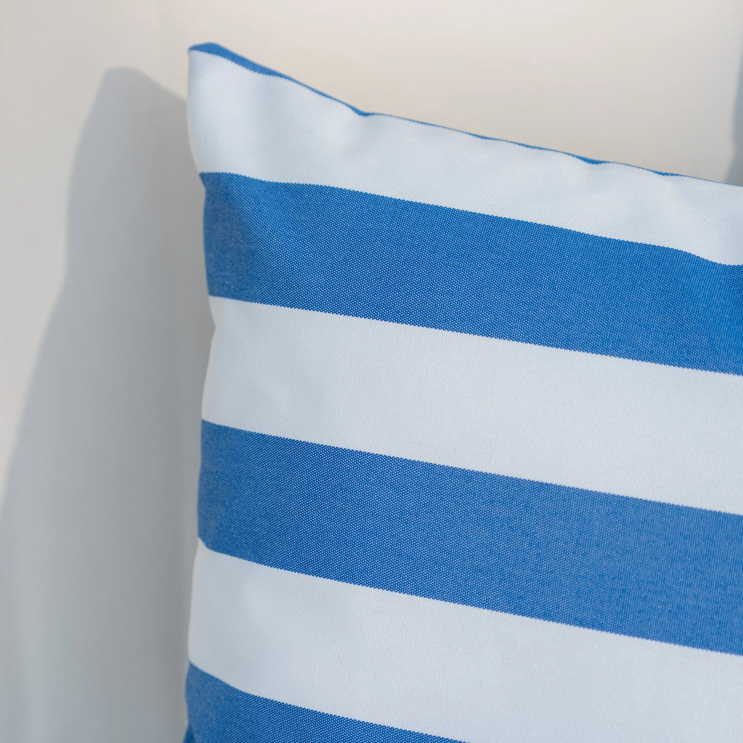Outdoor Striped Water Resistant Square Throw Pillows - Set of 4 - NH599203