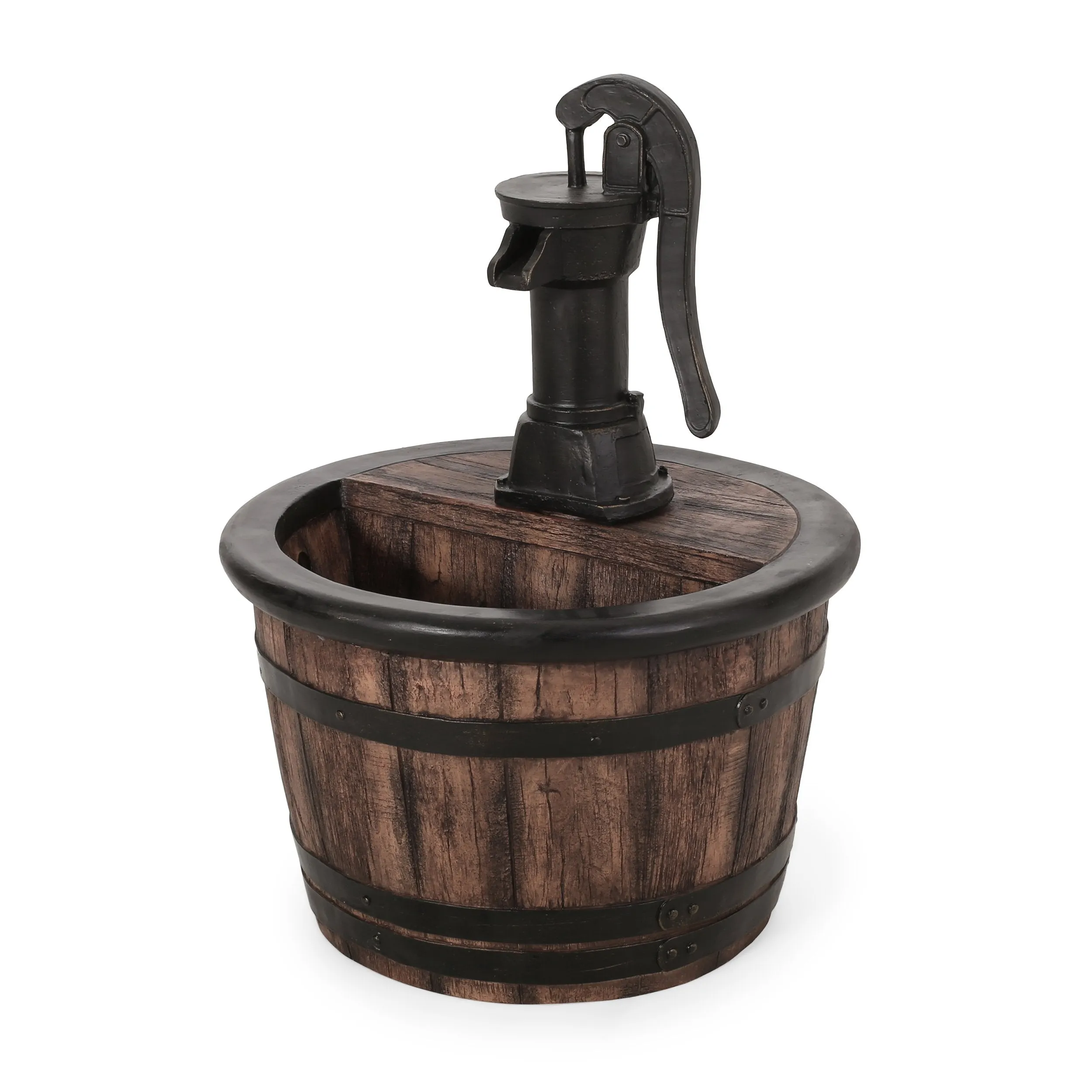 Outdoor Water Pump Fountain - NH810413 patio chairs, outdoor seating