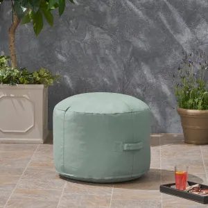 Outdoor Water Resistant 2 Ottoman Pouf - NH177703 patio chairs, outdoor seating