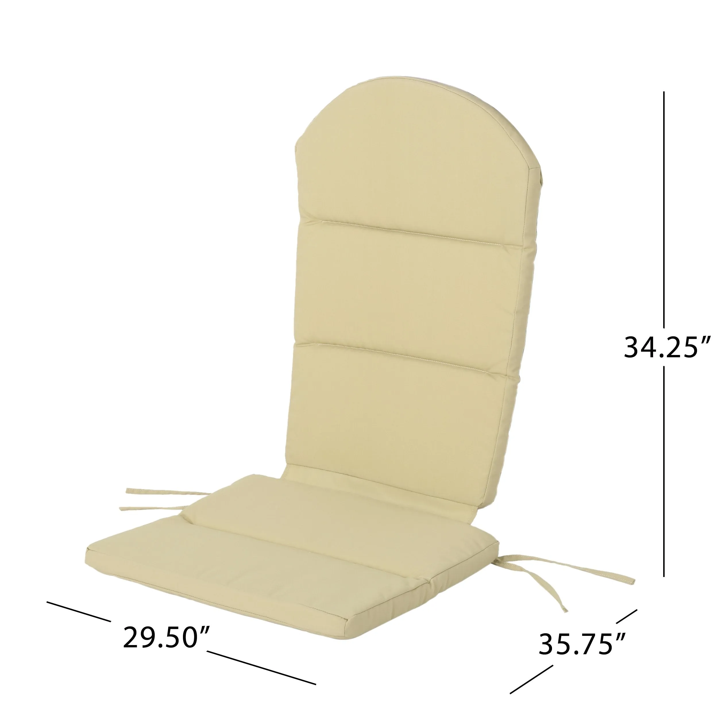 Outdoor Water-Resistant Adirondack Chair Cushion - NH925403