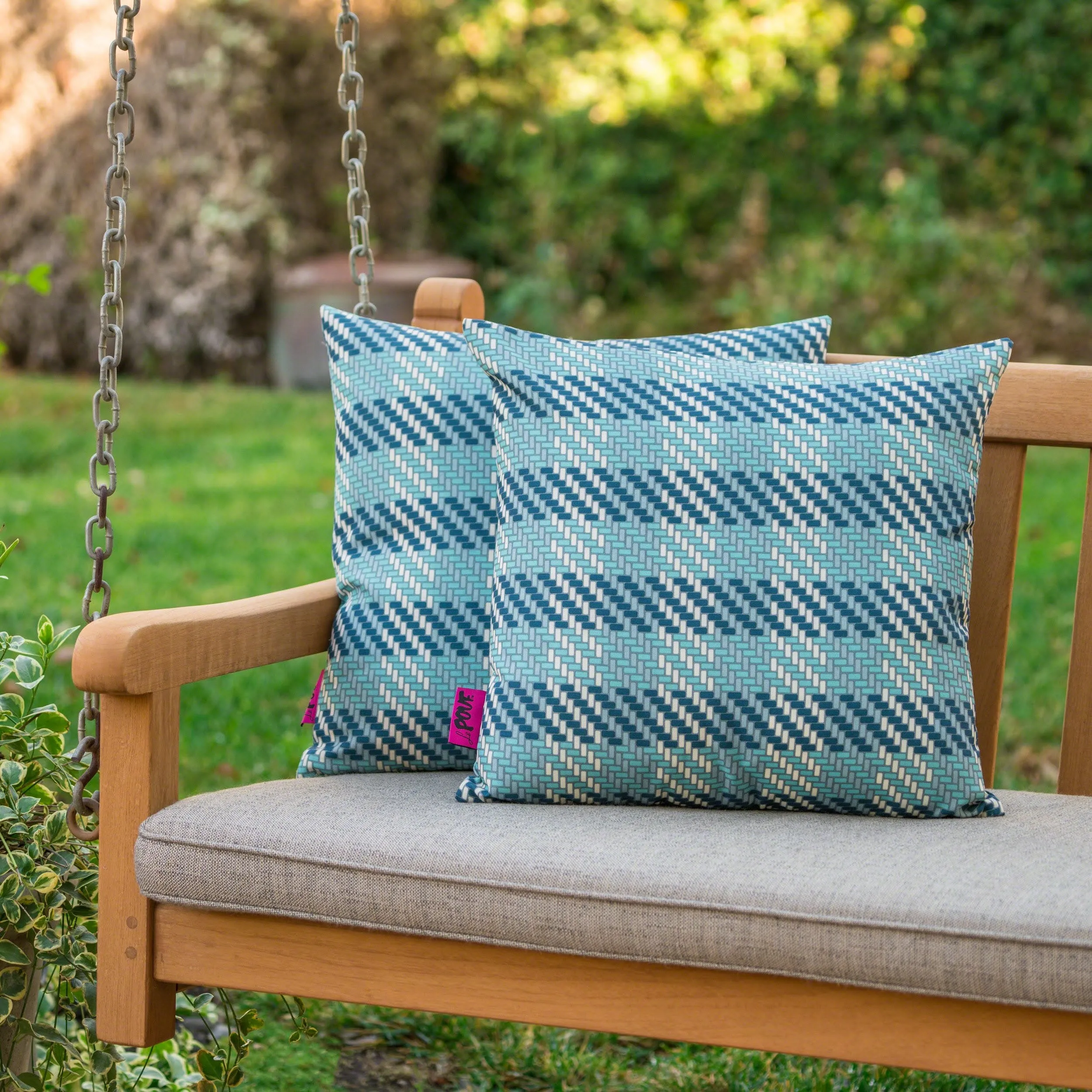 Outdoor Water Resistant Square Pillow - NH940303