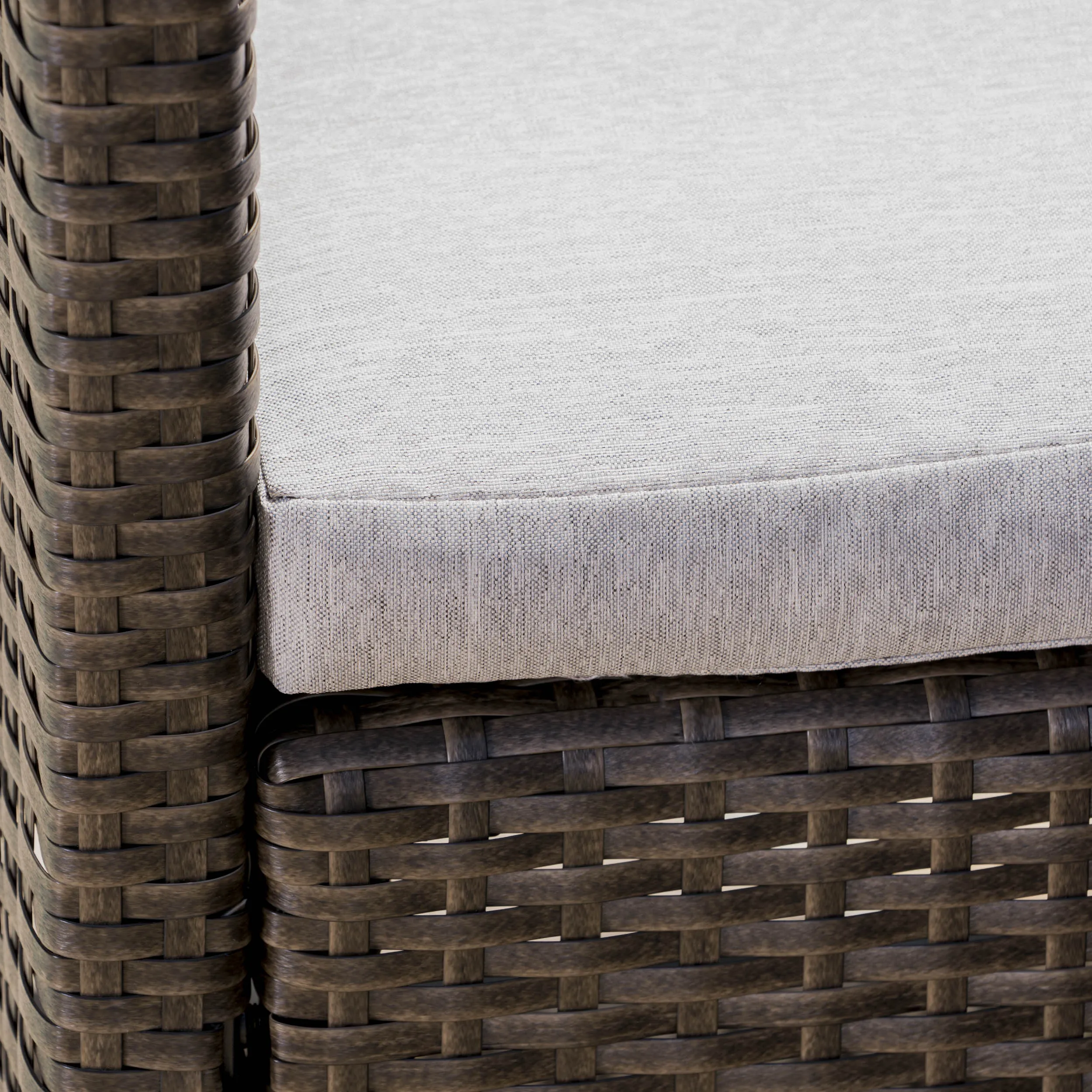 Outdoor Wicker 5Pc Dining Set w/ Water Resistant Cushions - NH798003