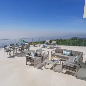 Outdoor Wicker Dining Set w/ Sofa Set, Club Chairs, & Lounges - NH284003 patio chairs, outdoor seating
