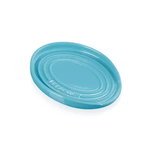 Oval Spoon Rest, Teal round coffee table, wooden coffee table