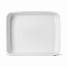Oven Dish W33 x L27cm, White curtain fabric, upholstery textile