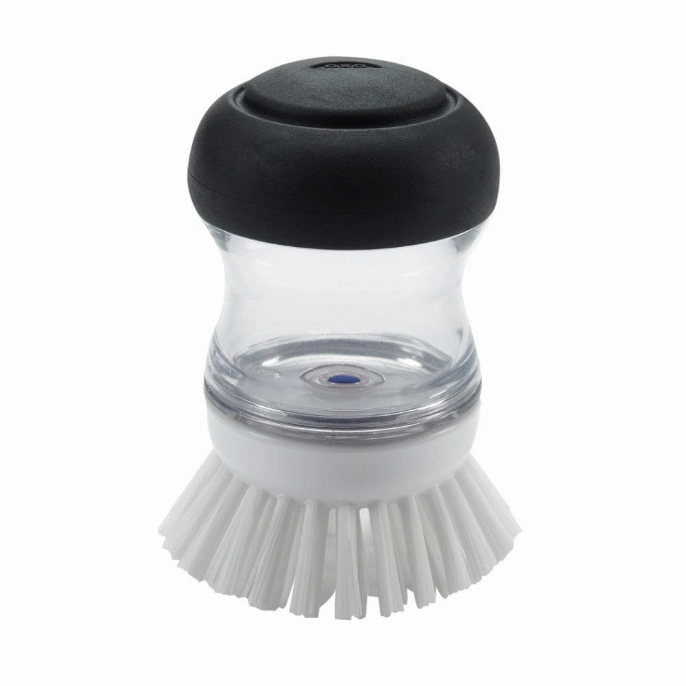 OXO Soap Dispensing Palm Brush Storage Set Kitchen Accessories,kitchen counter accessories