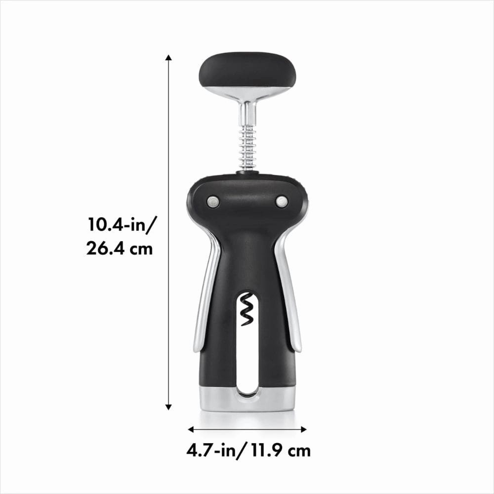 OXO Steel Winged Corkscrew With Removable Foil Cutter
