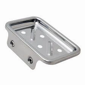 Ozwashroom Stainless Steel Soap Dish with Drain A8871 Shower Curtain,Bath Curtain