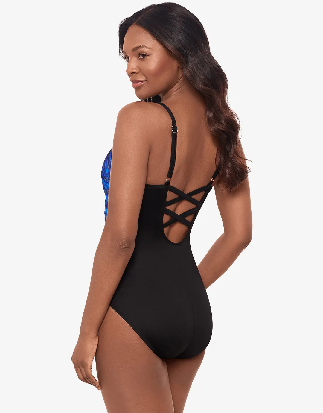 Paka Mayan Temptation Swimsuit - Blue/Black