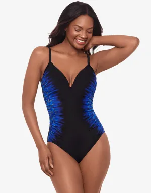 Paka Mayan Temptation Swimsuit - Blue/Black