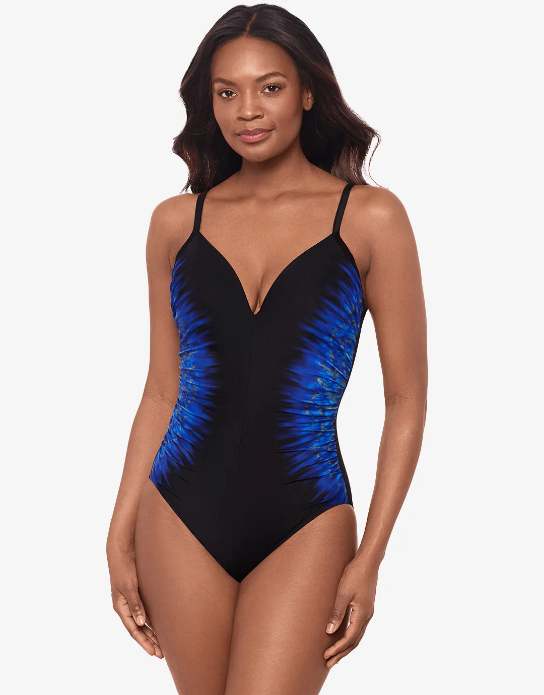 Paka Mayan Temptation Swimsuit - Blue/Black