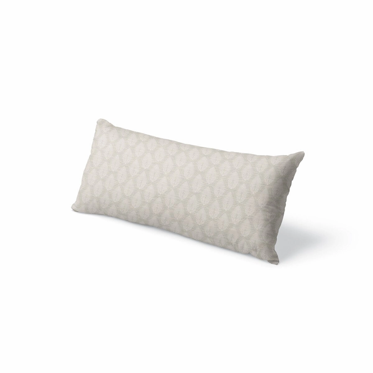 PALMETTO TAUPE Body Pillow By Kavka Designs - Taupe Ivory
