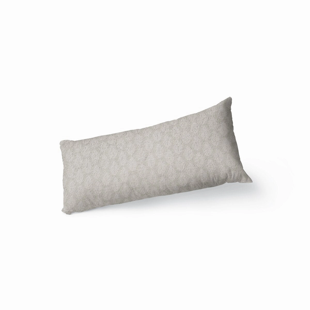 PALMETTO TAUPE Body Pillow By Kavka Designs - Taupe Ivory