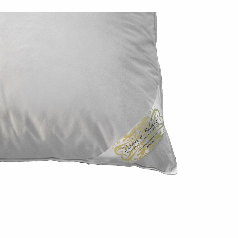 Pandora de Balthazar European Sleep System Hungarian Goose Feather Down Eurostandard Firm Sleeper - White