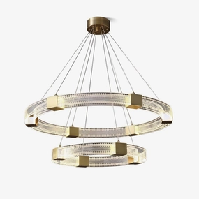 Parallel Ring LED Chandelier chandelier,ceiling light,decorative lighting