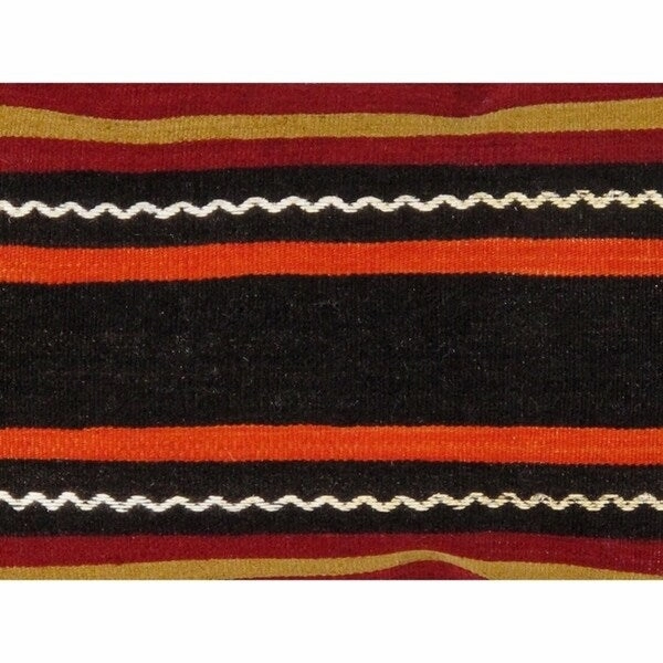 Pasargad Vintage Turkish Kilim Lumber Pillow (16" X 24") - Multi