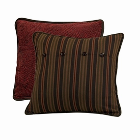 Paseo Road by Hiend Accents Wilderness Ridge Reversible Euro Sham , 27" x 27", 1PC pillowcases,cotton pillow covers,bed linen