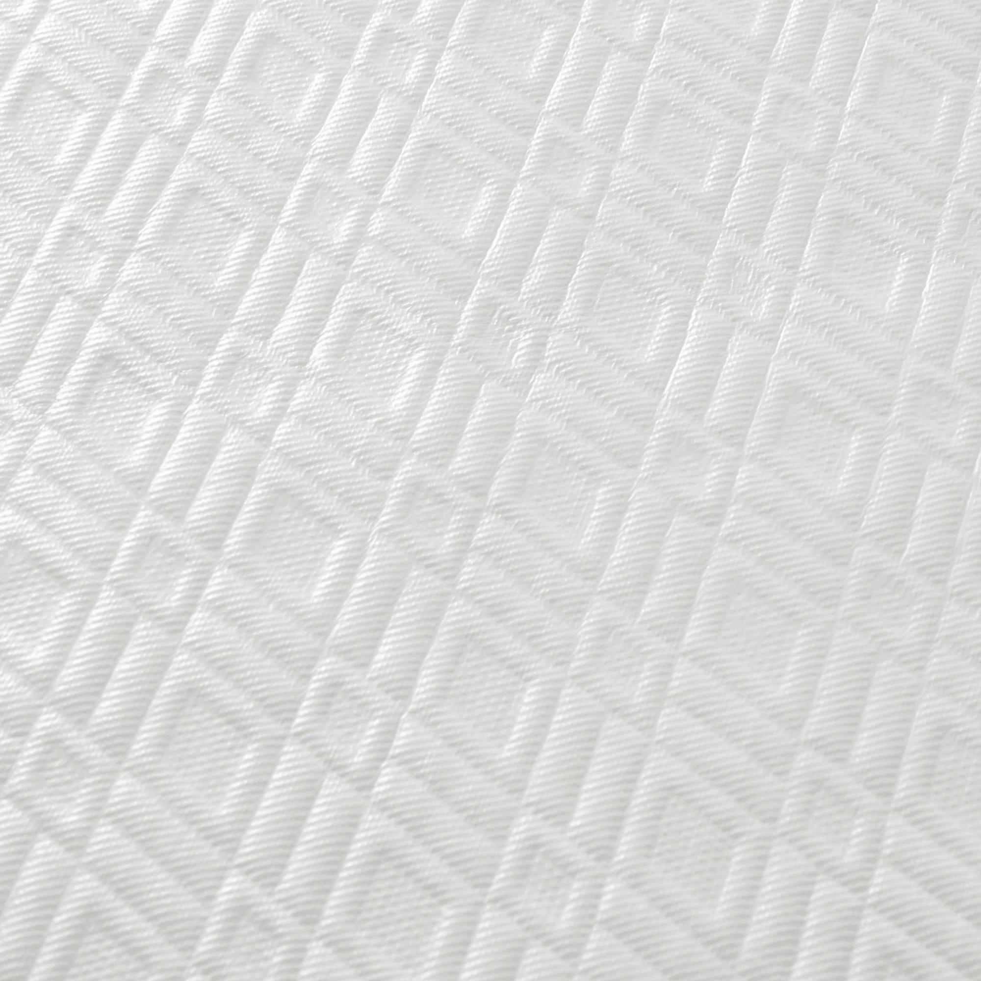 PCM Cool Touch Cooling White Mattress Pad & Protector with Elastic Deep Pocket