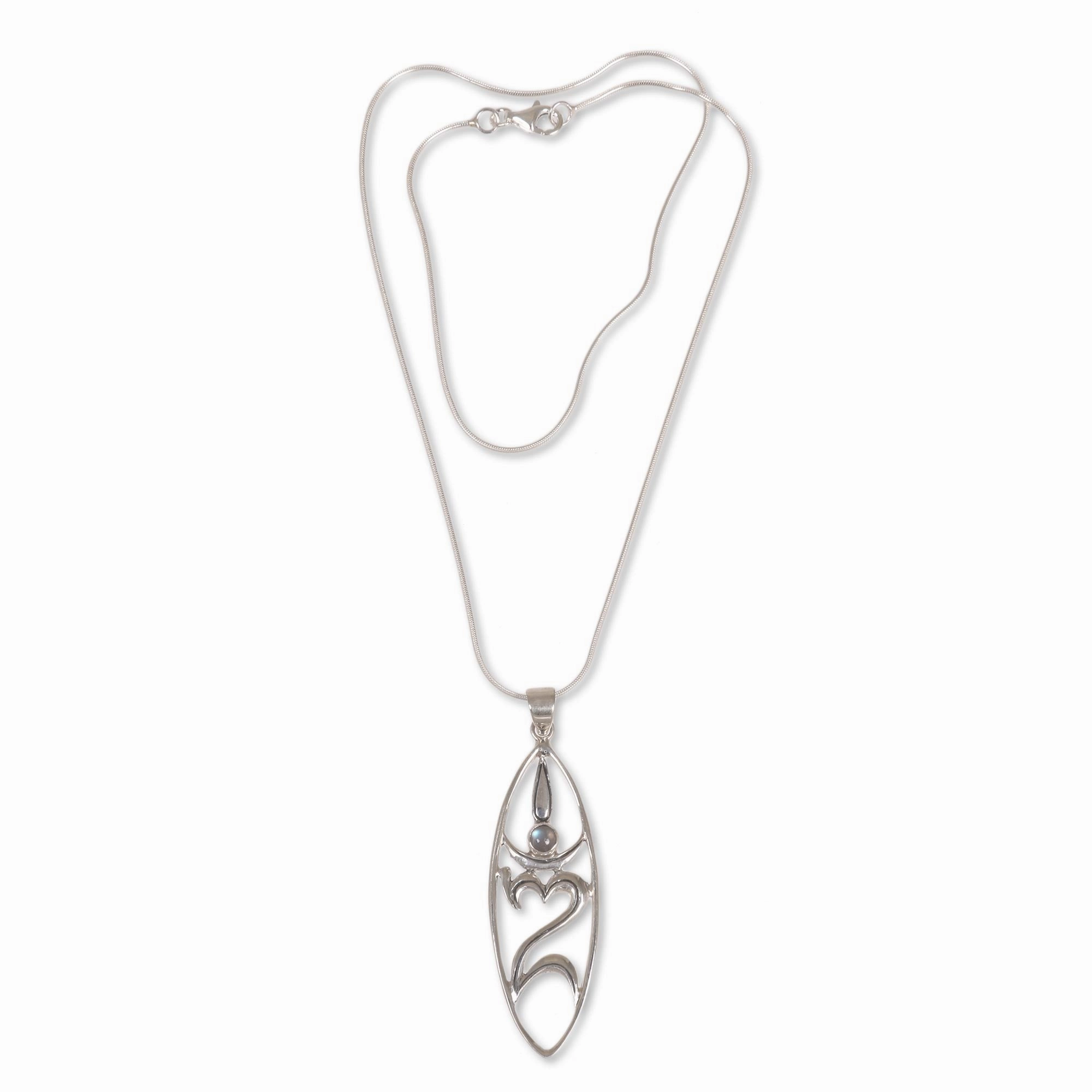 Peace for the World Sterling Silver Necklace