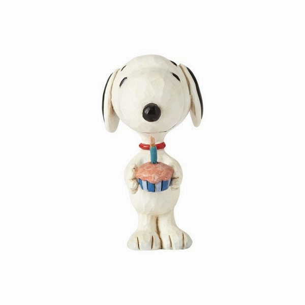 Peanuts by Jim Shore Snoopy Birthday Mini Figurine Decorative Mirror,Home Decor Mirror