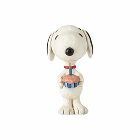 Peanuts by Jim Shore Snoopy Birthday Mini Figurine Decorative Mirror,Home Decor Mirror