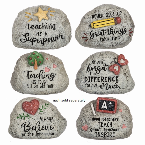 Pebble Teacher Paperweight Rock Decorative Mirror,Home Decor Mirror