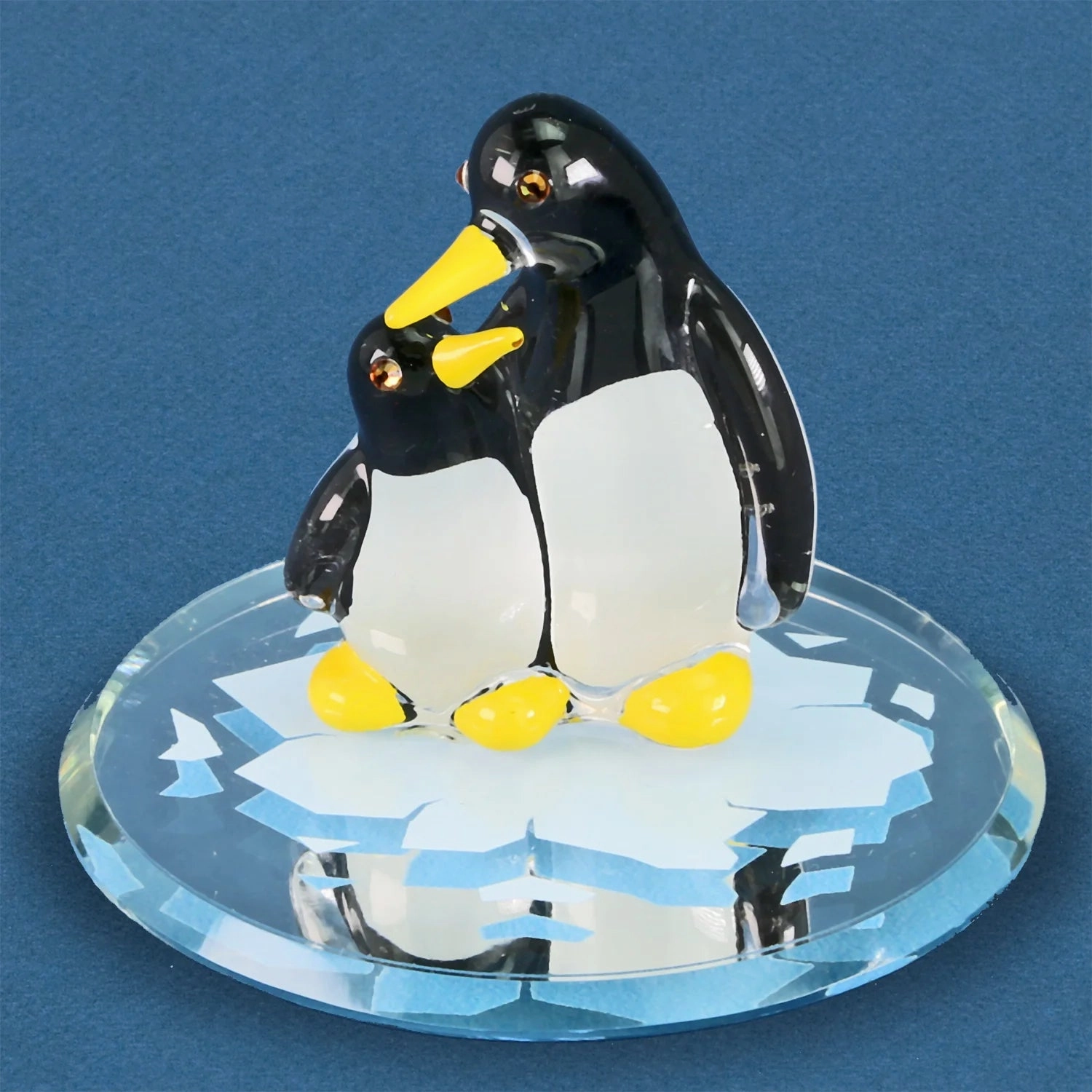 Penguin and Baby Figurine Decorative Mirror,Home Decor Mirror