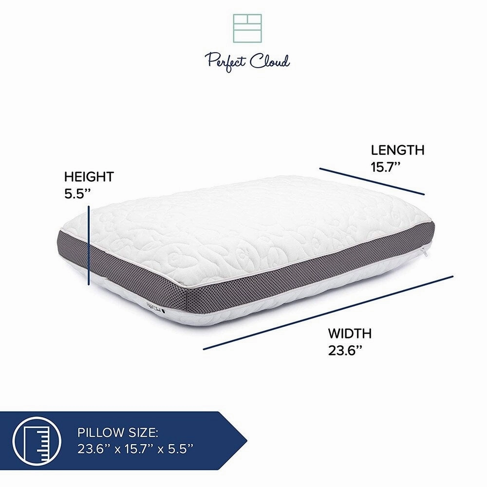 Perfect Cloud Double Airflow Memory Foam Pillow