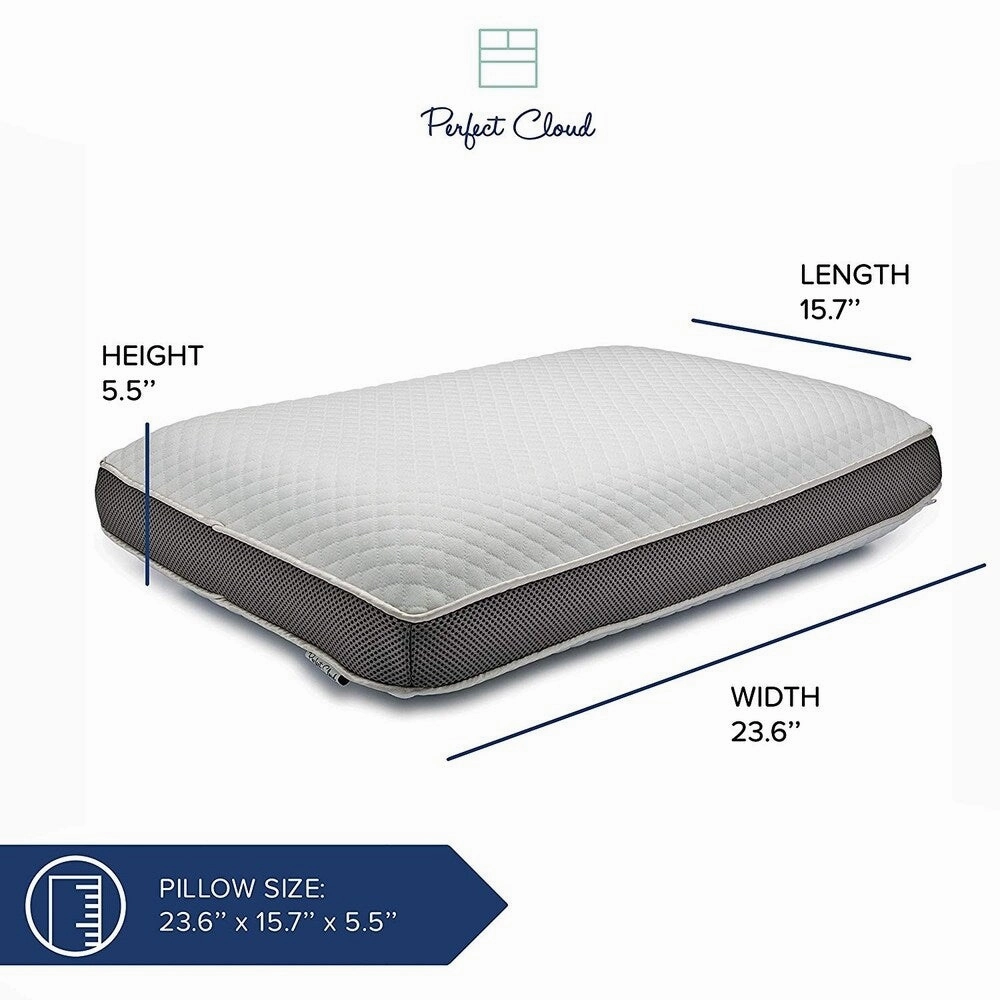 Perfect Cloud Dual Option Cooling Gel Pillow