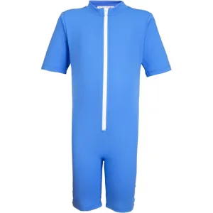 Petit Crabe Azure Noe Onesie with Zipper