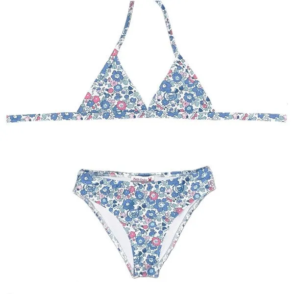 Petit Crabe Betsy B Elle Triangle Bikini Liberty? fabric
