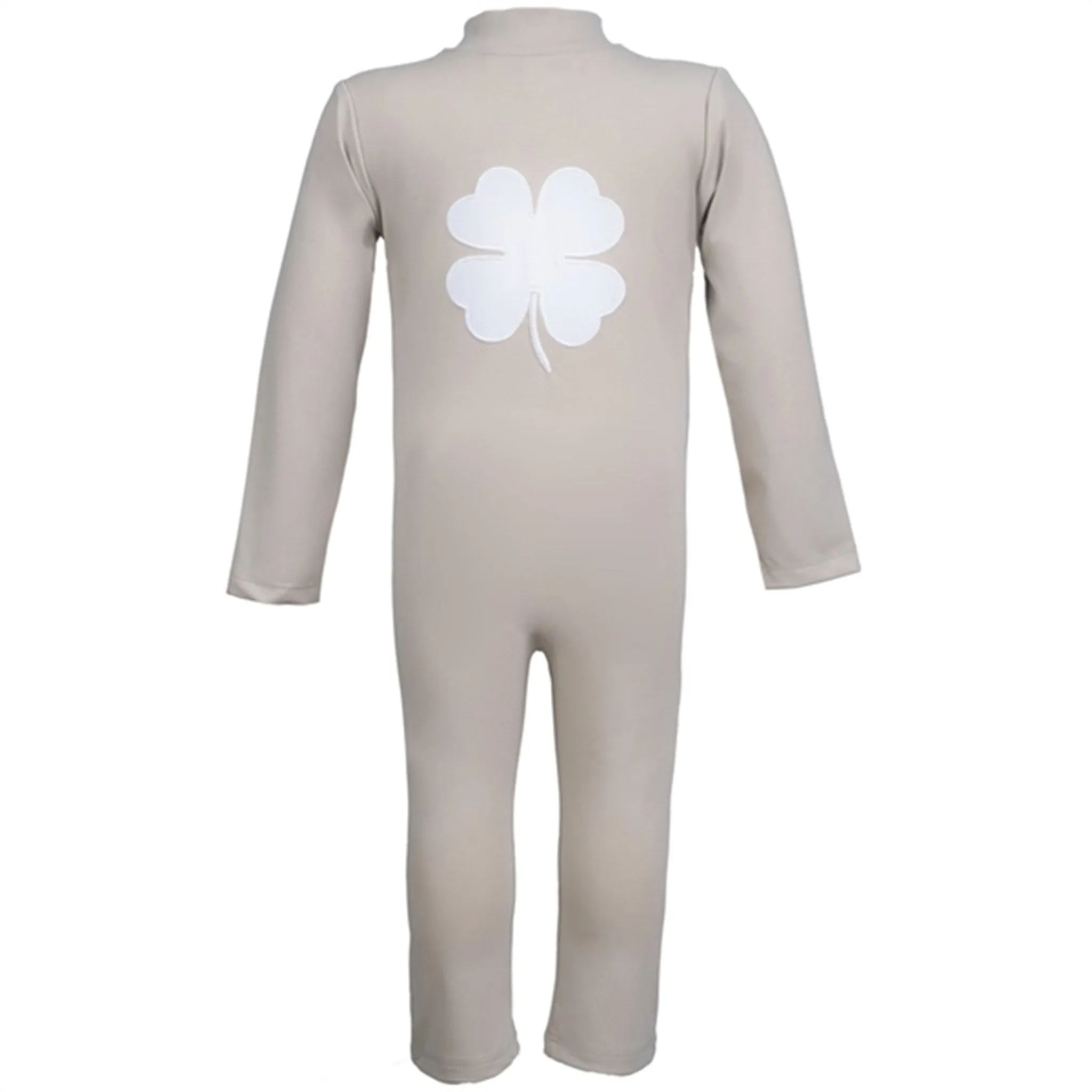 Petit Crabe Latte Lou Onesie with Zipper