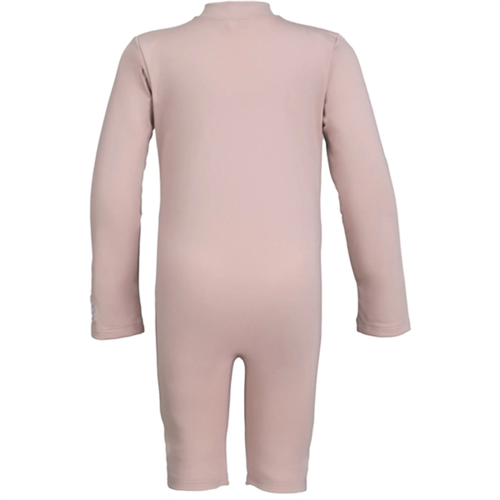 Petit Crabe Rose Nude Combi Onesie with Zipper