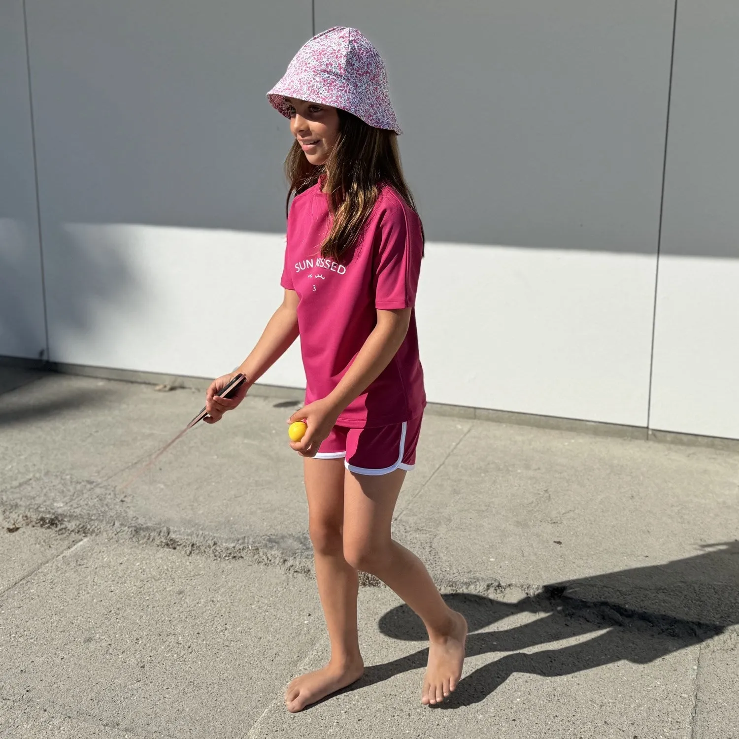 Petit Crabe Wiltshire Bud Frey Sun hat - Made With Liberty Fabric