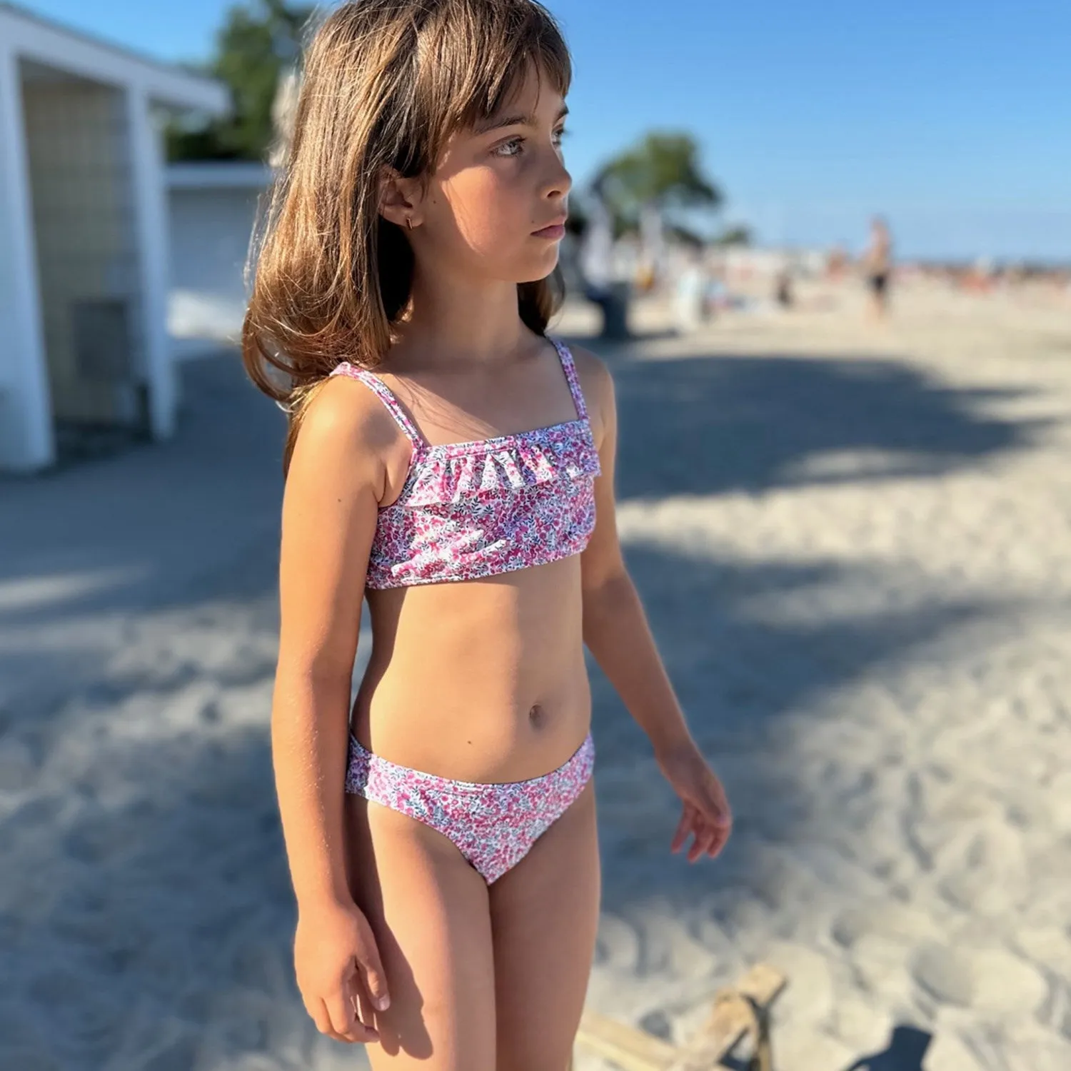 Petit Crabe Wiltshire Bud Louisa Bikini - Made of Liberty Fabric