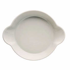 Piccadilly Oven Dish, D28.5cm, White curtain fabric, upholstery textile