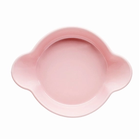 Piccadilly Set of 2 Oven Dishes, D17.5cm, Pink curtain fabric, upholstery textile