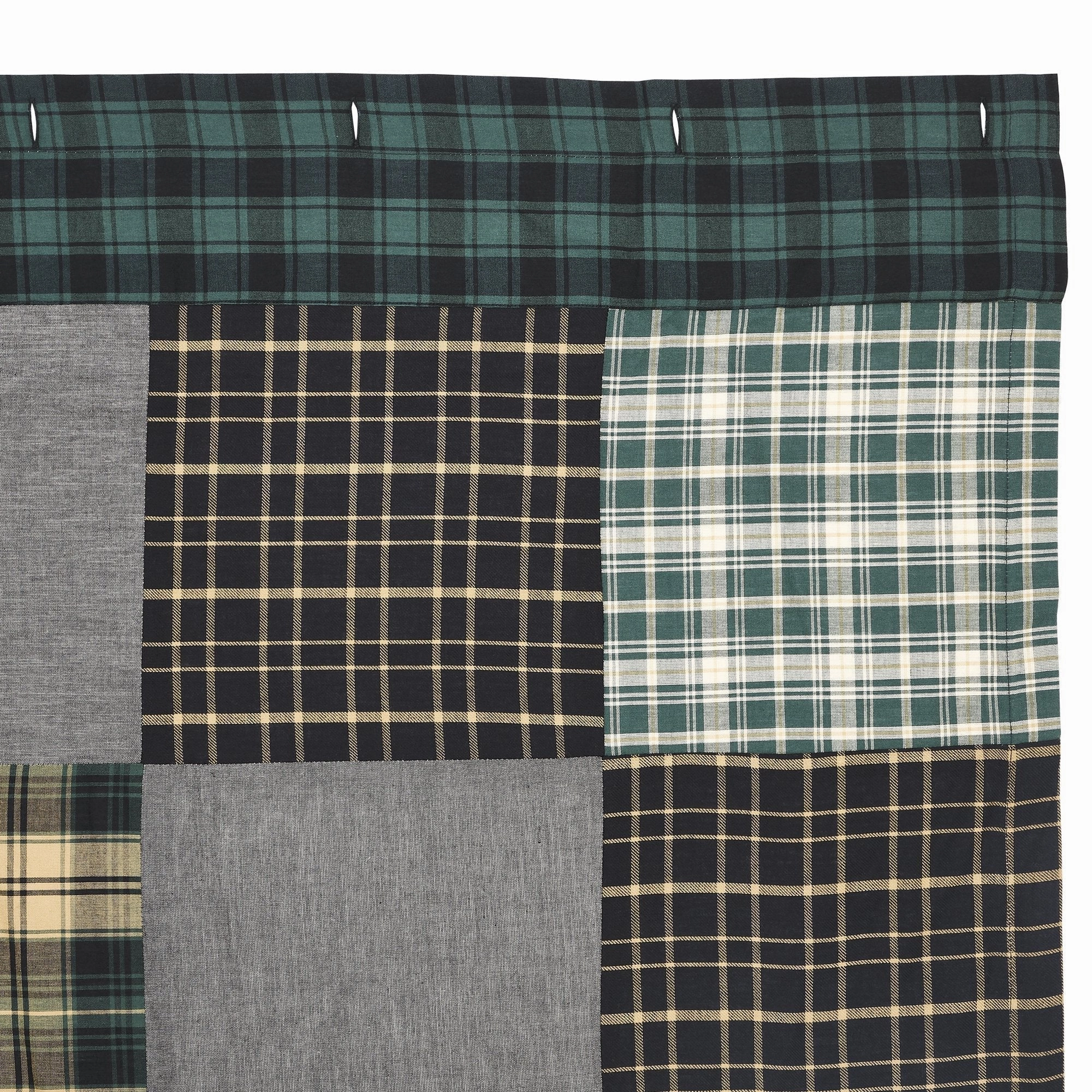 Pinehurst Patchwork Shower Curtain