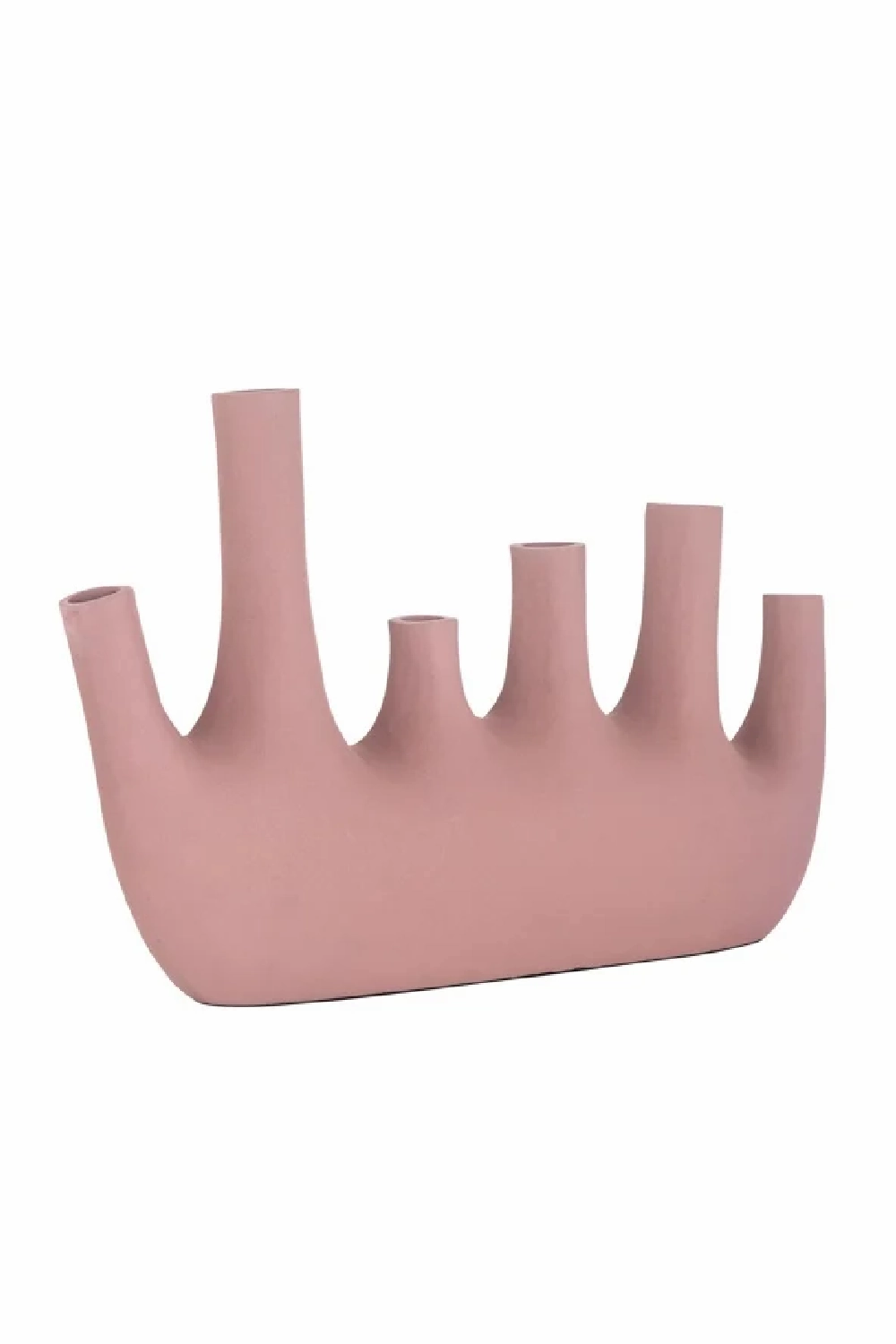 Pink Aluminum Modern Vase | OROA Jody