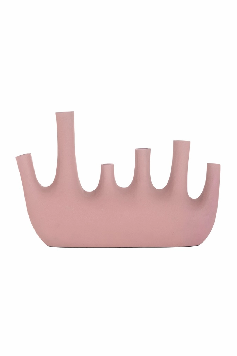 Pink Aluminum Modern Vase | OROA Jody