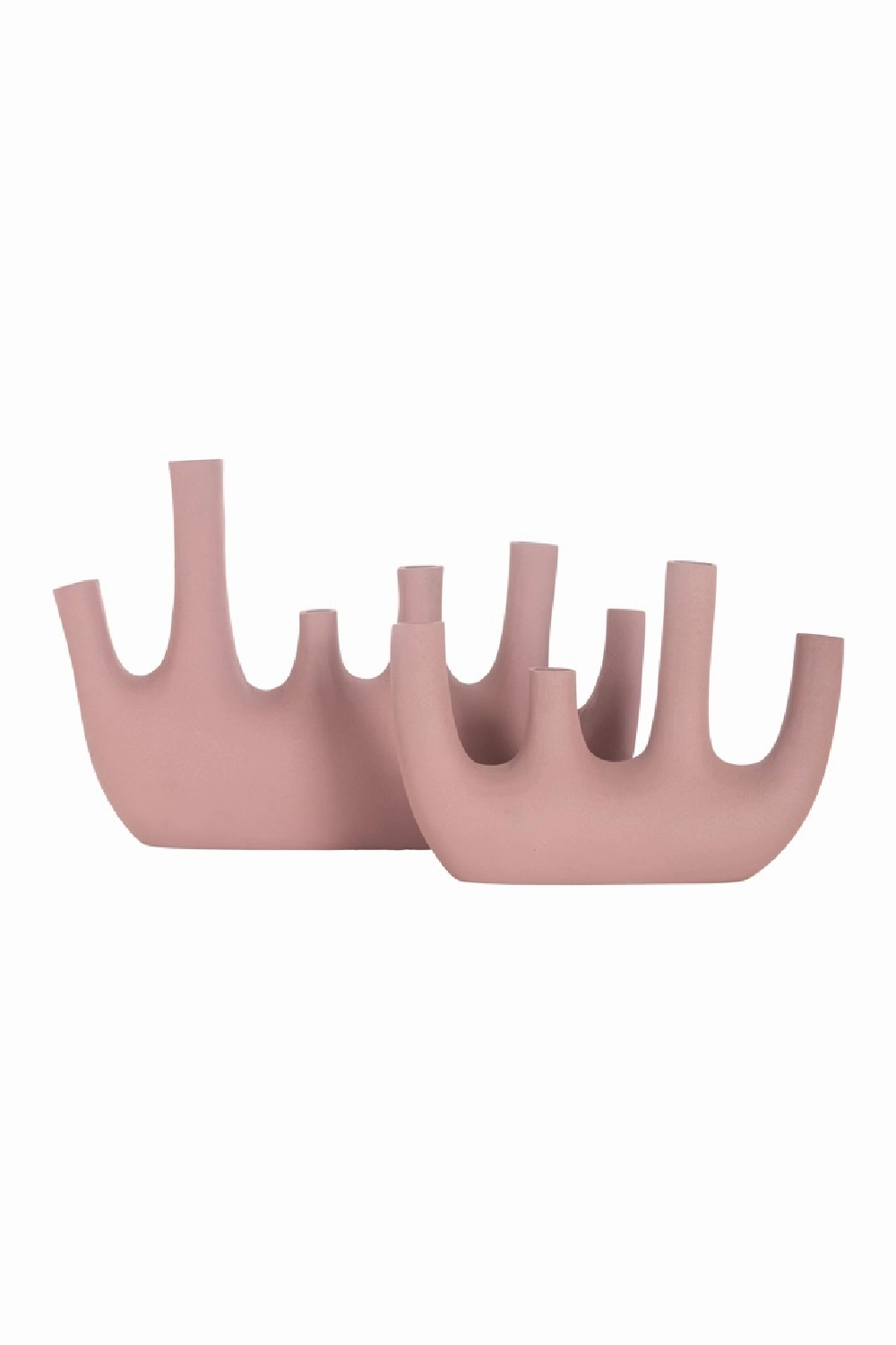 Pink Aluminum Modern Vase | OROA Jody