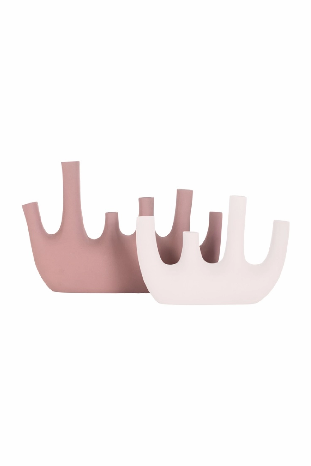 Pink Aluminum Modern Vase | OROA Jody