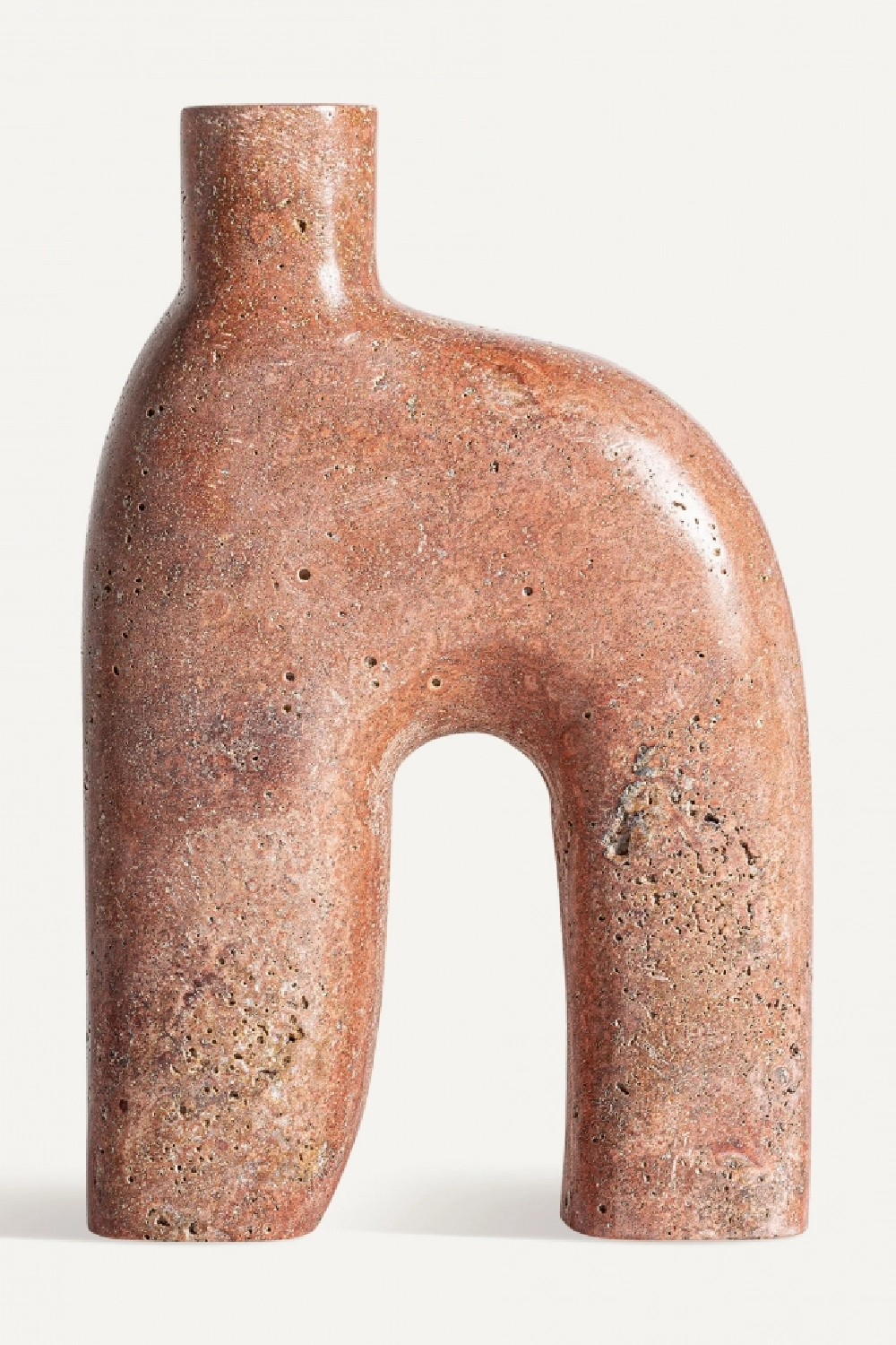Pink Marble Arched Vase | Vical Home Kleise Vase,Glass Vase