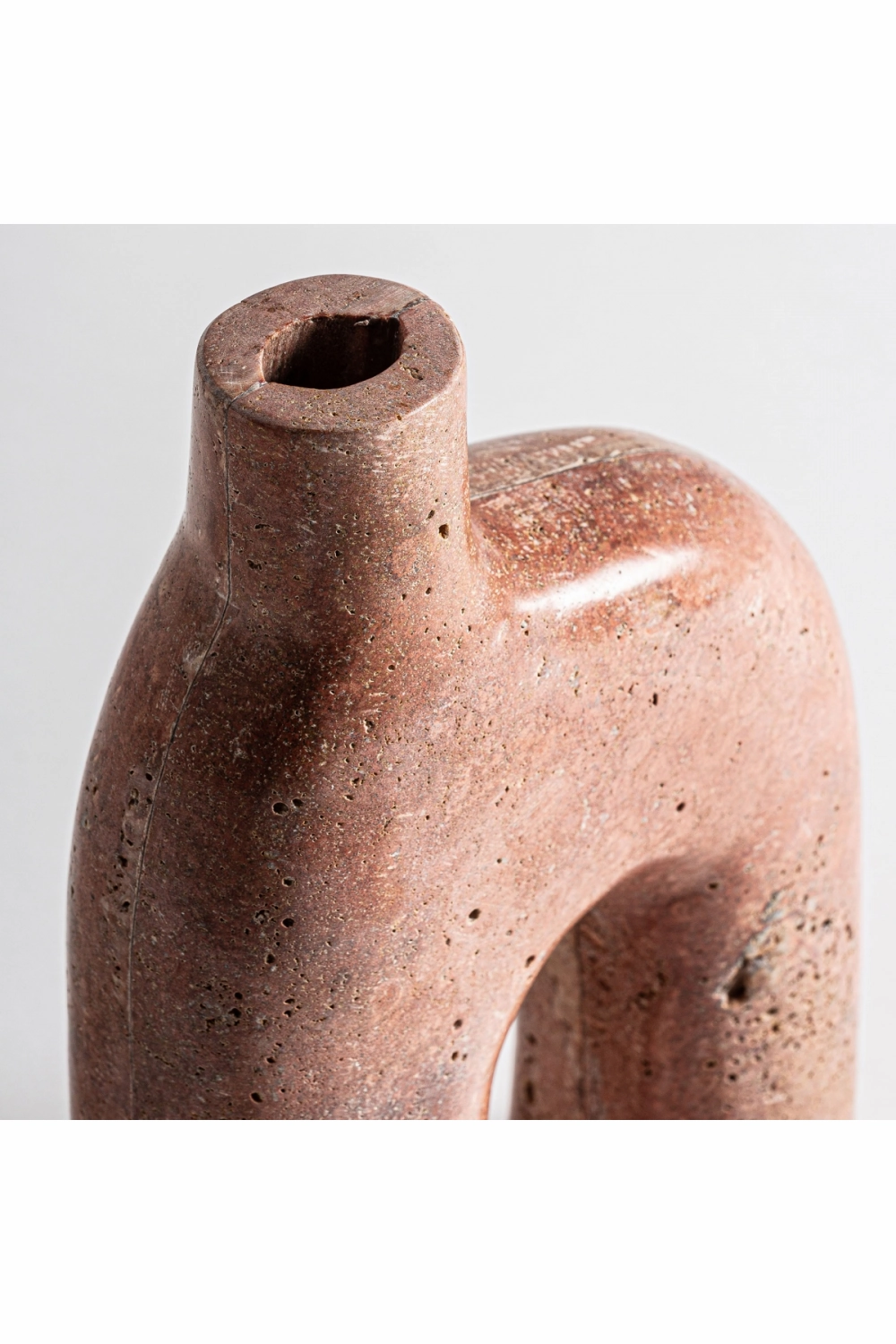 Pink Marble Arched Vase | Vical Home Kleise