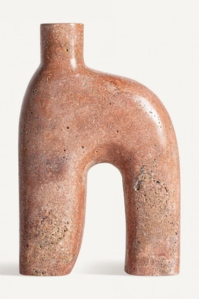 Pink Marble Arched Vase | Vical Home Kleise Vase,Glass Vase